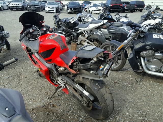 JH2PC35082M302249 - 2002 HONDA CBR600 F4 RED photo 3