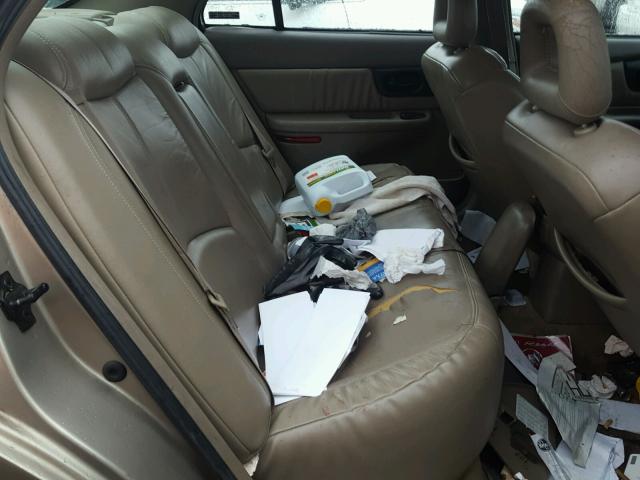 2G4WB55KXY1155808 - 2000 BUICK REGAL LS GOLD photo 6