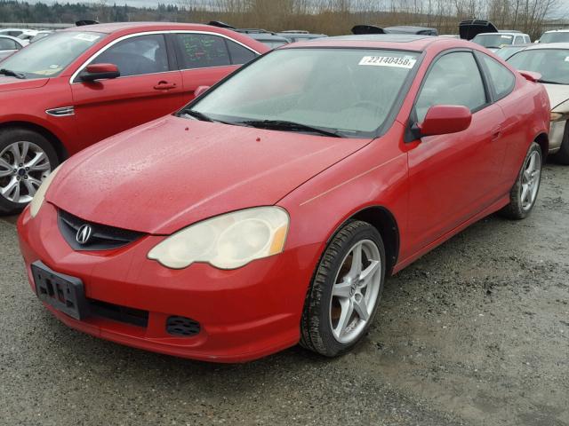 JH4DC53034S008166 - 2004 ACURA RSX TYPE-S RED photo 2