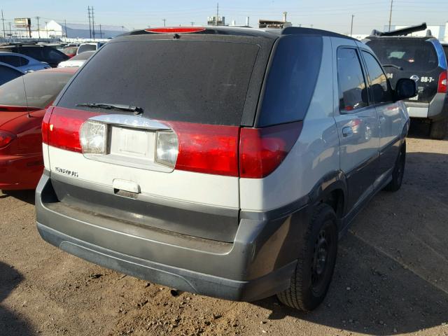 3G5DB03EX4S583833 - 2004 BUICK RENDEZVOUS WHITE photo 4