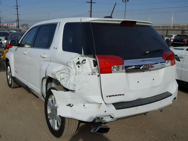 2GKALMEK3H6344393 - 2017 GMC TERRAIN SL WHITE photo 3