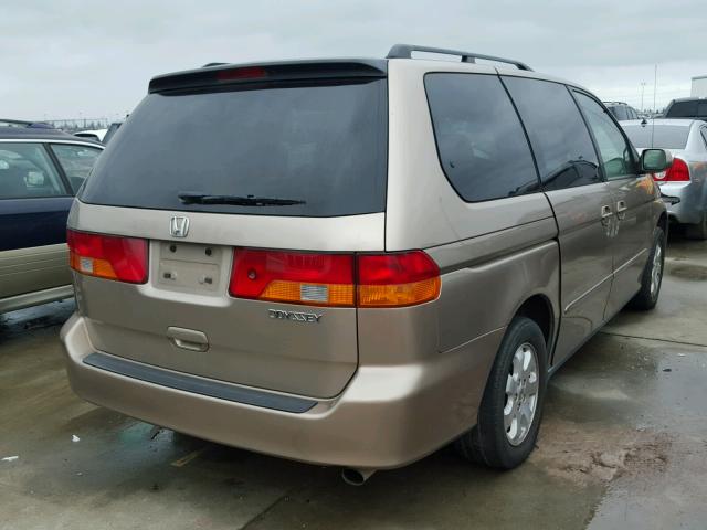 5FNRL18804B092877 - 2004 HONDA ODYSSEY EX GOLD photo 4