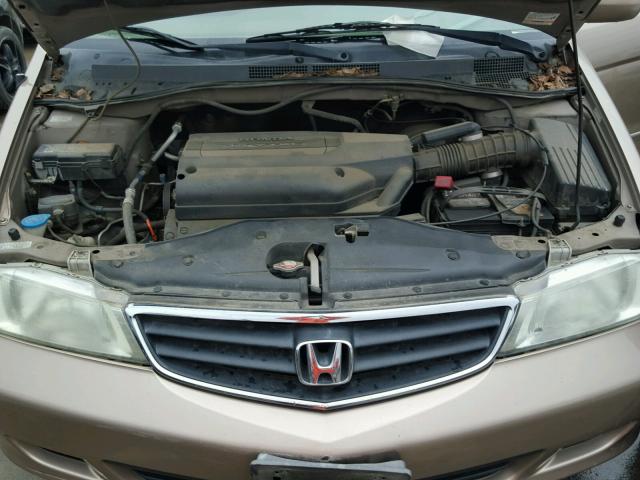 5FNRL18804B092877 - 2004 HONDA ODYSSEY EX GOLD photo 7