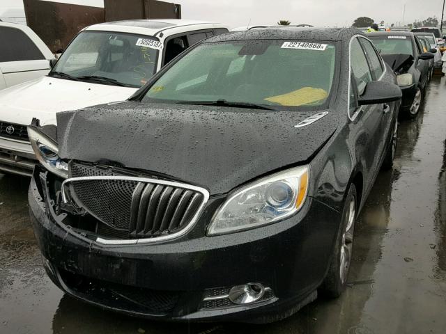 1G4PP5SK8E4123529 - 2014 BUICK VERANO BLACK photo 2