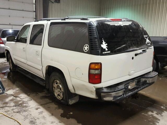 1GNFK16Z83J183654 - 2003 CHEVROLET SUBURBAN K WHITE photo 3