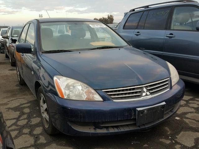 JA3AJ26E76U073401 - 2006 MITSUBISHI LANCER ES BLUE photo 1