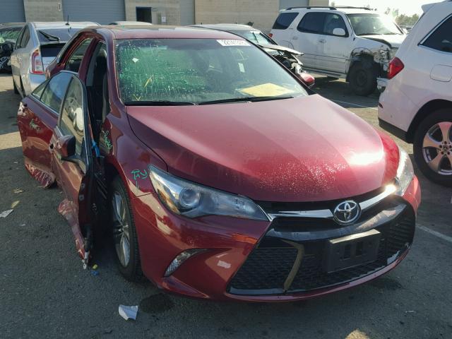 4T1BF1FK1GU581481 - 2016 TOYOTA CAMRY LE RED photo 1