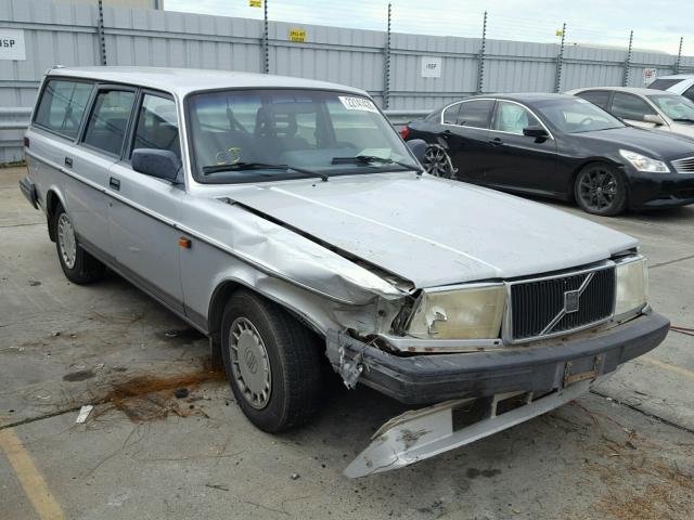 YV1AA8851M1886291 - 1991 VOLVO 240 BASE SILVER photo 1