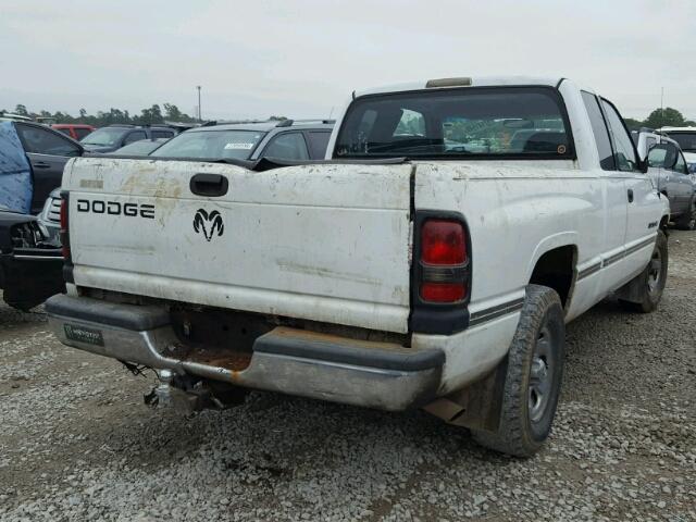 3B7HC13YXXG240065 - 1999 DODGE RAM 1500 WHITE photo 4