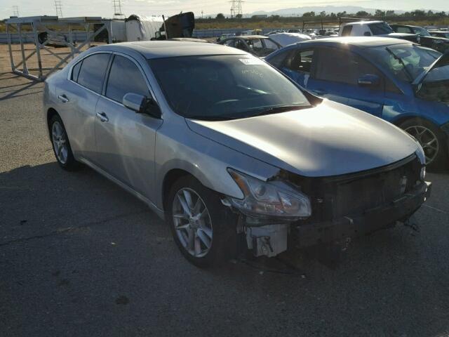 1N4AA51E39C848576 - 2009 NISSAN MAXIMA S SILVER photo 1