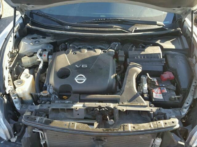 1N4AA51E39C848576 - 2009 NISSAN MAXIMA S SILVER photo 7