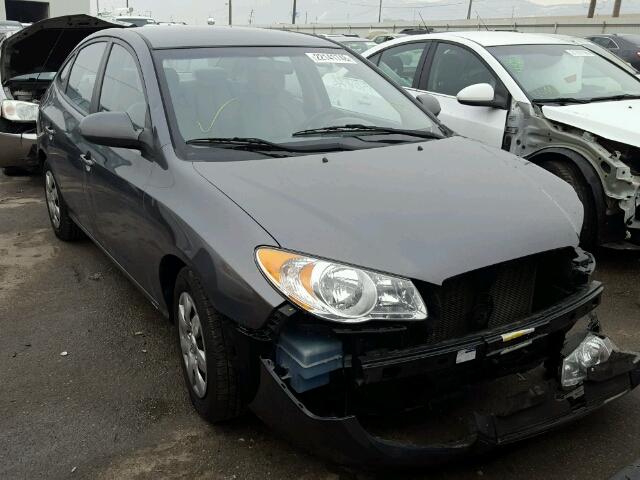 KMHDU46D39U674605 - 2009 HYUNDAI ELANTRA GL GRAY photo 1