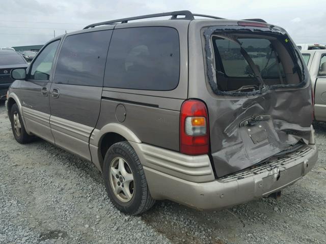 1GMDX13E53D316206 - 2003 PONTIAC MONTANA LU GRAY photo 3