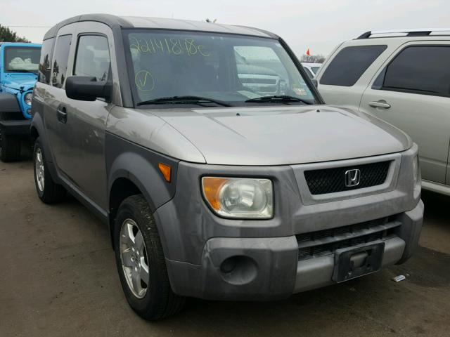 5J6YH28513L006815 - 2003 HONDA ELEMENT EX GRAY photo 1