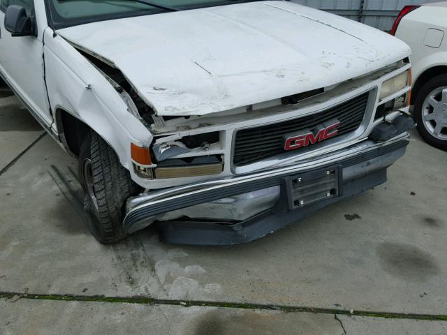 2GTEC19R6W1522133 - 1998 GMC SIERRA C15 WHITE photo 9