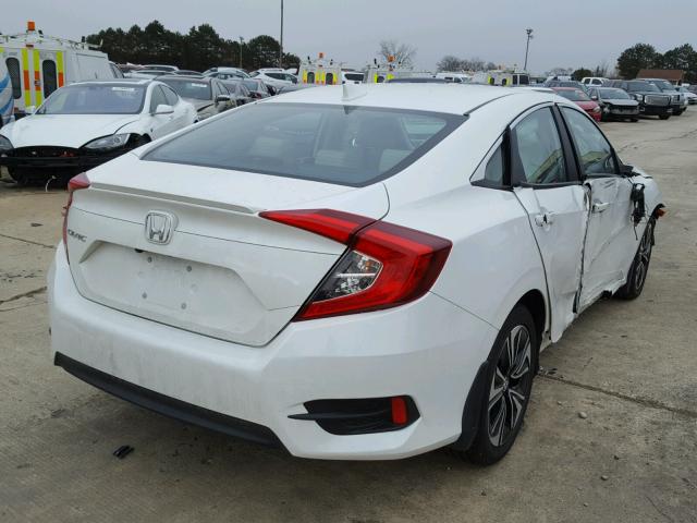 19XFC1F78GE040548 - 2016 HONDA CIVIC EXL WHITE photo 4