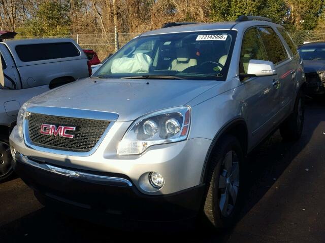 1GKKRREDXCJ325076 - 2012 GMC ACADIA SLT ვერცხლისფერი ფოტო 2