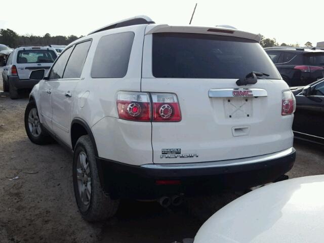 1GKER33778J179170 - 2008 GMC ACADIA SLT WHITE photo 3