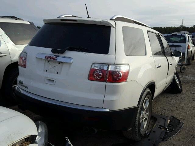 1GKER33778J179170 - 2008 GMC ACADIA SLT WHITE photo 4