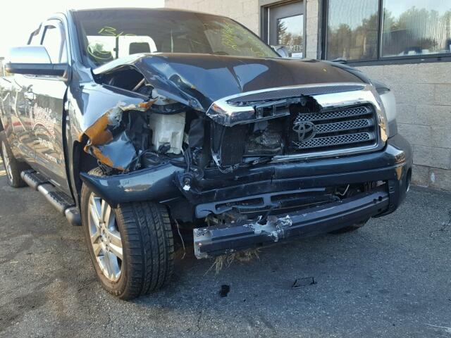 5TBBV58148S506243 - 2008 TOYOTA TUNDRA DOU CHARCOAL photo 9