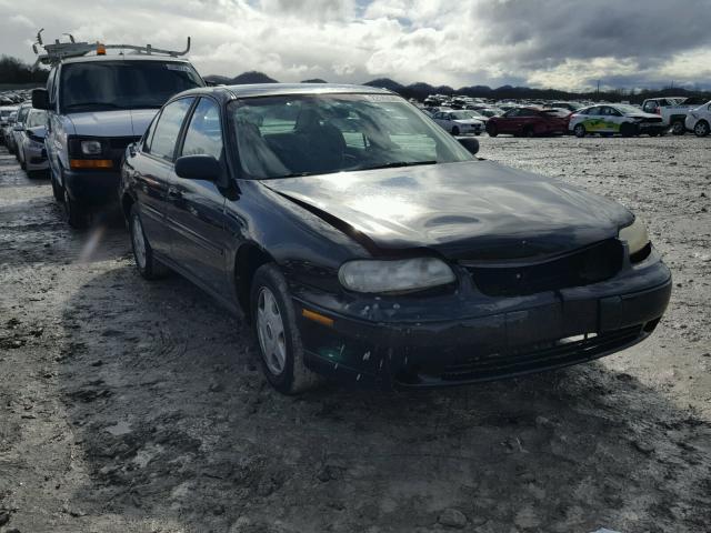 1G1ND52J316139446 - 2001 CHEVROLET MALIBU BLACK photo 1