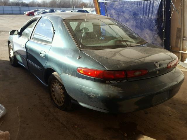 1MELM53S7VA663528 - 1997 MERCURY SABLE LS GREEN photo 3