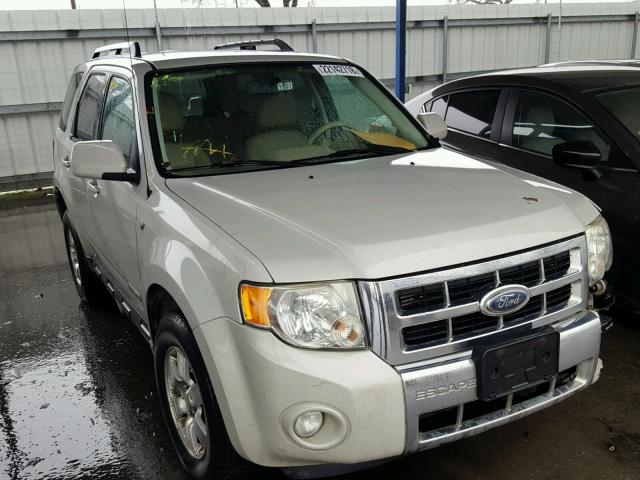 1FMCU94128KD75148 - 2008 FORD ESCAPE LIM CREAM photo 1