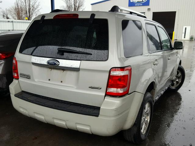 1FMCU94128KD75148 - 2008 FORD ESCAPE LIM CREAM photo 4