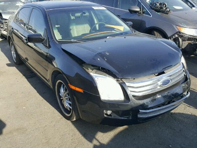 3FAHP07Z28R229431 - 2008 FORD FUSION SE BLACK photo 1