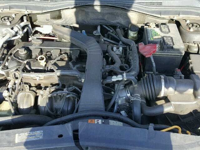 3FAHP07Z28R229431 - 2008 FORD FUSION SE BLACK photo 7