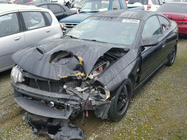 6G2VX12U15L407006 - 2005 PONTIAC GTO BLACK photo 2