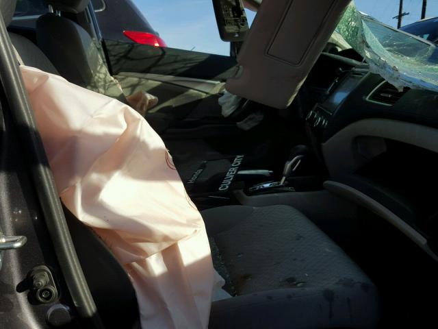 19XFB2F80FE217352 - 2015 HONDA CIVIC EX ნაცრისფერი ფოტო 5