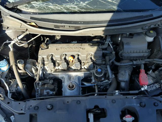 19XFB2F80FE217352 - 2015 HONDA CIVIC EX ნაცრისფერი ფოტო 7