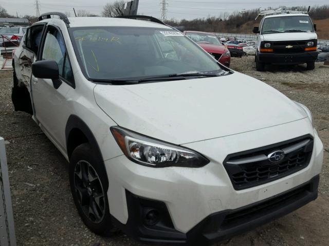 JF2GTAAC8JH245184 - 2018 SUBARU CROSSTREK CREAM photo 1