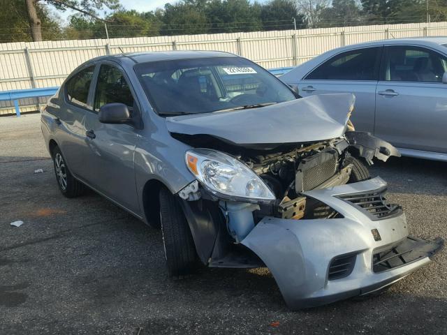 3N1CN7AP6CL915125 - 2012 NISSAN VERSA S SILVER photo 1