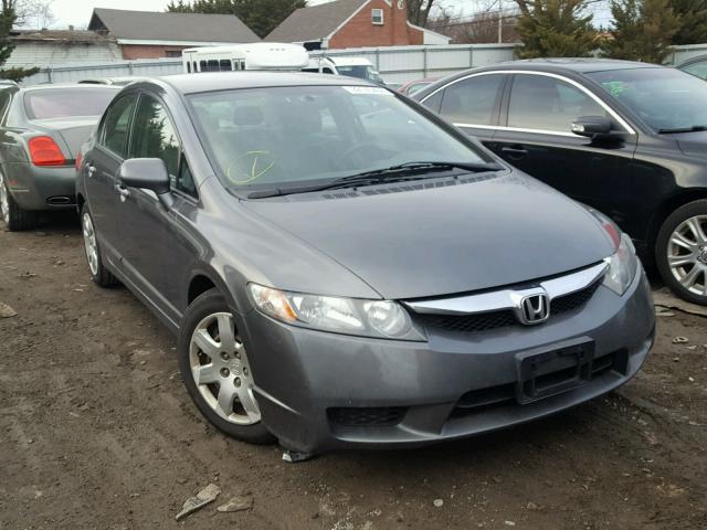 2HGFA1F58AH316941 - 2010 HONDA CIVIC LX CHARCOAL photo 1