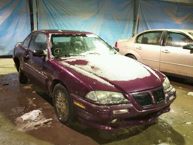 1G2NW15M8SC832150 - 1995 PONTIAC GRAND AM G PURPLE photo 1