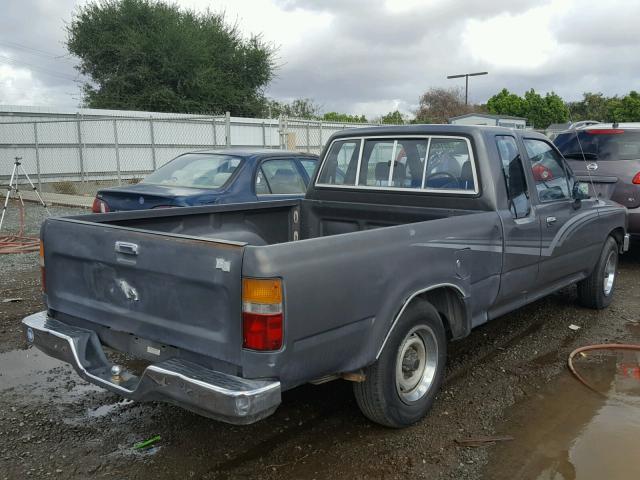 JT4VN93D6K0003627 - 1989 TOYOTA PICKUP 1/2 GRAY photo 4