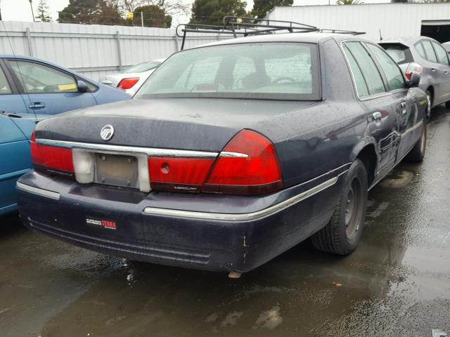 2MEFM75W7XX689999 - 1999 MERCURY GRAND MARQ BLUE photo 4