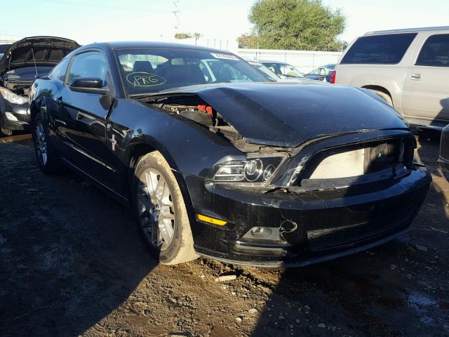 1ZVBP8AMXD5262537 - 2013 FORD MUSTANG BLACK photo 1