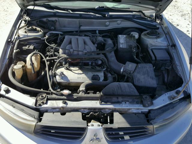 4A3AA46H93E125346 - 2003 MITSUBISHI GALANT ES SILVER photo 7