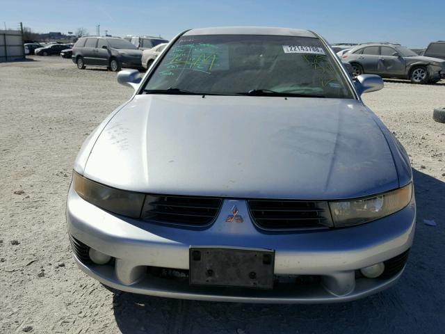 4A3AA46H93E125346 - 2003 MITSUBISHI GALANT ES SILVER photo 9