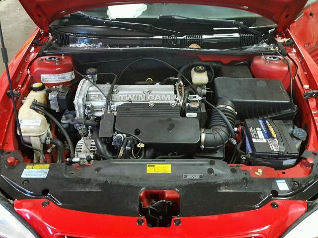 1G2NF52T21M564353 - 2001 PONTIAC GRAND AM S წითელი ფოტო 7