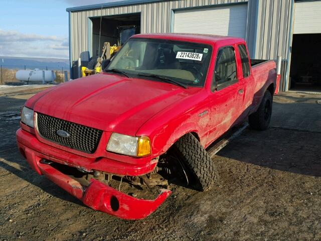 1FTZR45E33PA31277 - 2003 FORD RANGER SUP RED photo 2