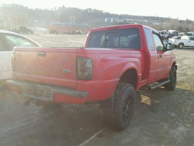 1FTZR45E33PA31277 - 2003 FORD RANGER SUP RED photo 4