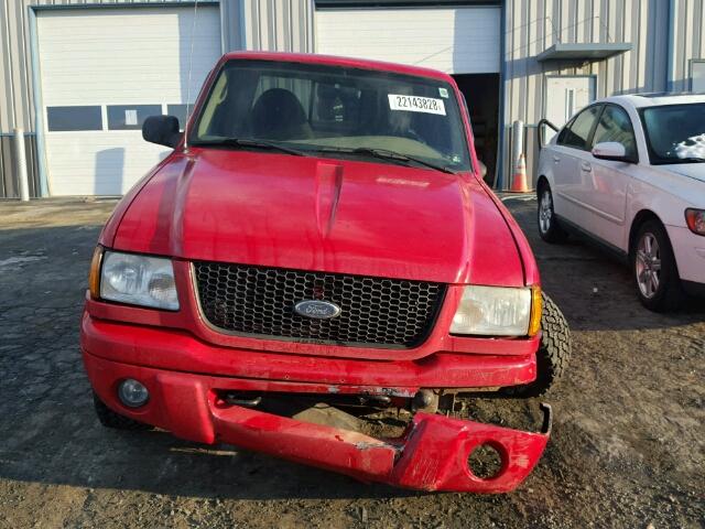 1FTZR45E33PA31277 - 2003 FORD RANGER SUP RED photo 9