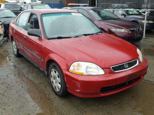 1HGEJ6677WL026064 - 1998 HONDA CIVIC LX RED photo 1