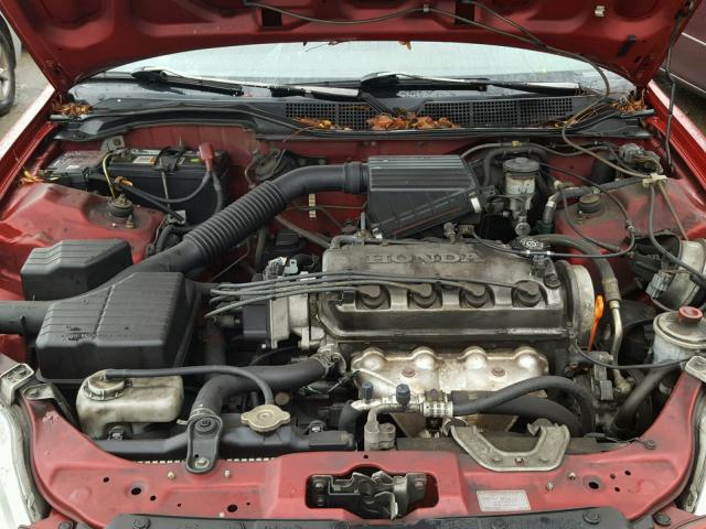 1HGEJ6677WL026064 - 1998 HONDA CIVIC LX RED photo 7