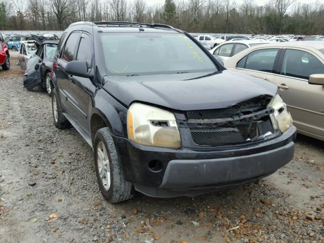 2CNDL63FX56015305 - 2005 CHEVROLET EQUINOX LT BLACK photo 1