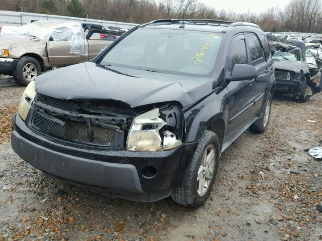 2CNDL63FX56015305 - 2005 CHEVROLET EQUINOX LT BLACK photo 2